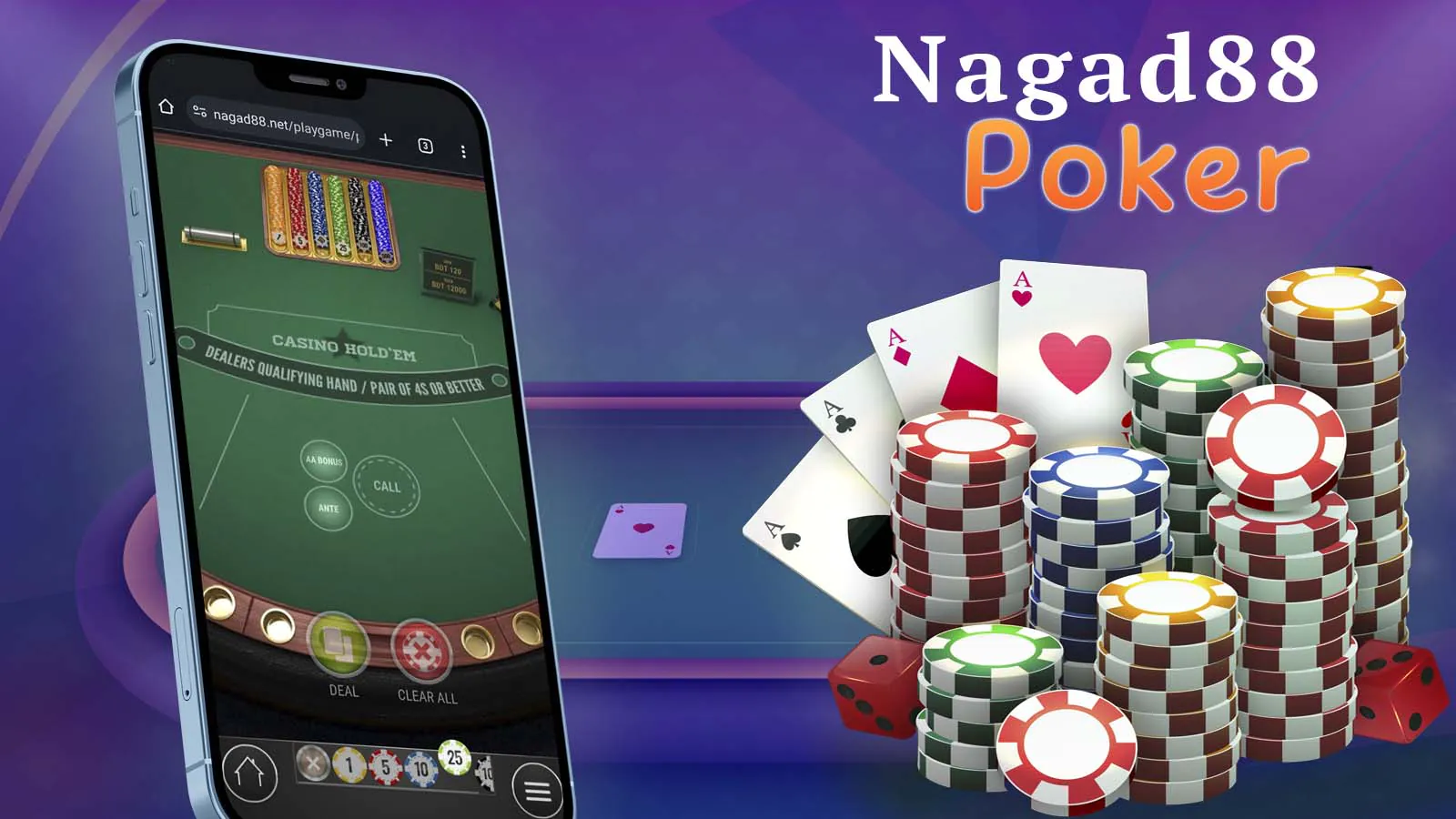A wide variety of Nagad88 best poker games