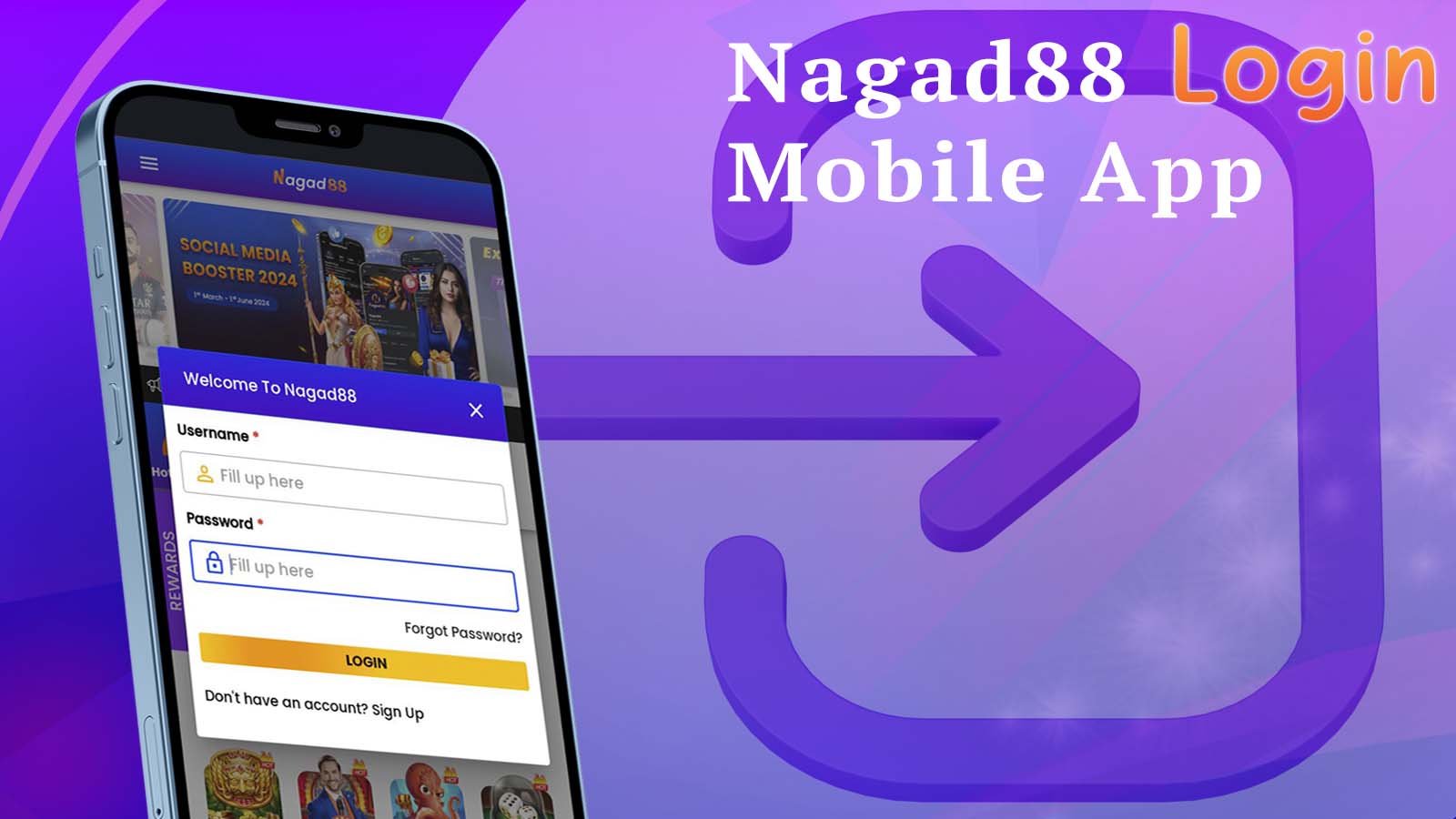 Login in Nagad88 mobile App