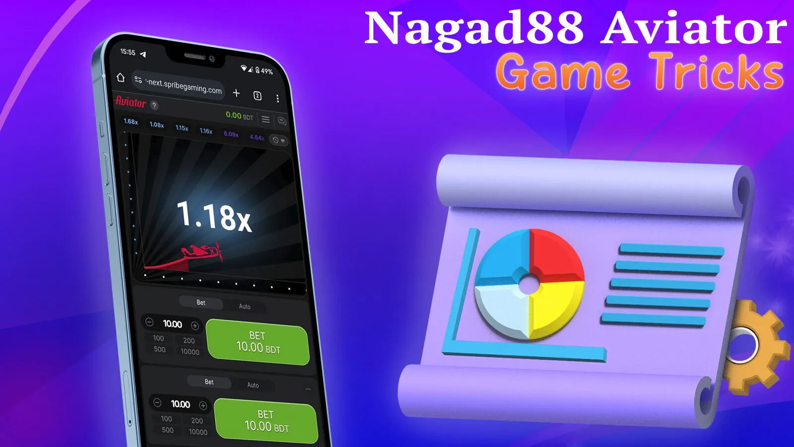 Strategies and Nagad88 Aviator game tricks