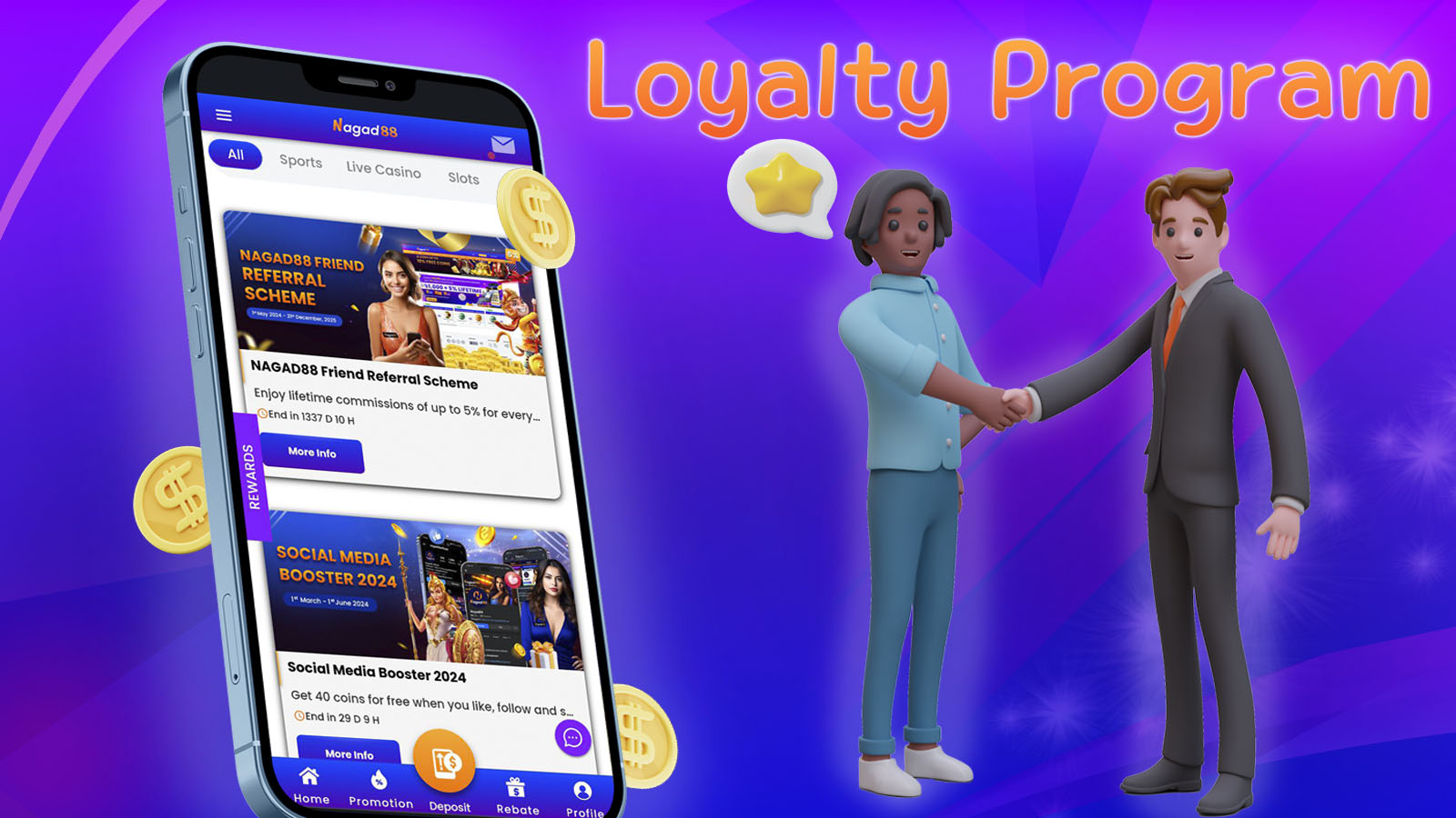Nagad88 loyalty program for regular customers