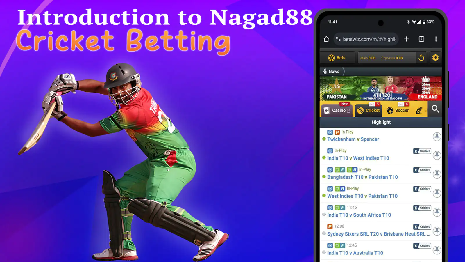 About online cricket betting