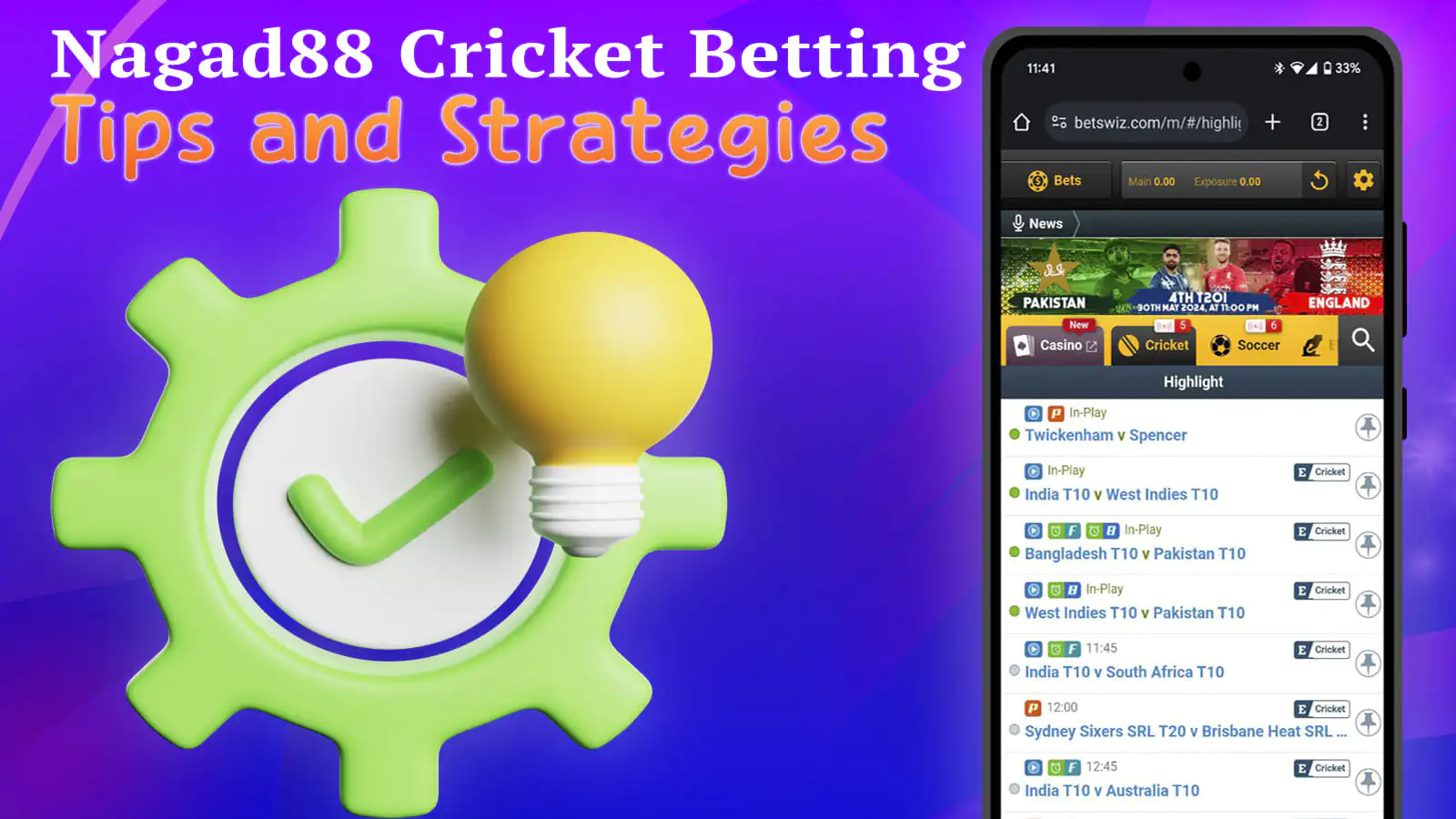 Some cricket betting free tips from experienced experts