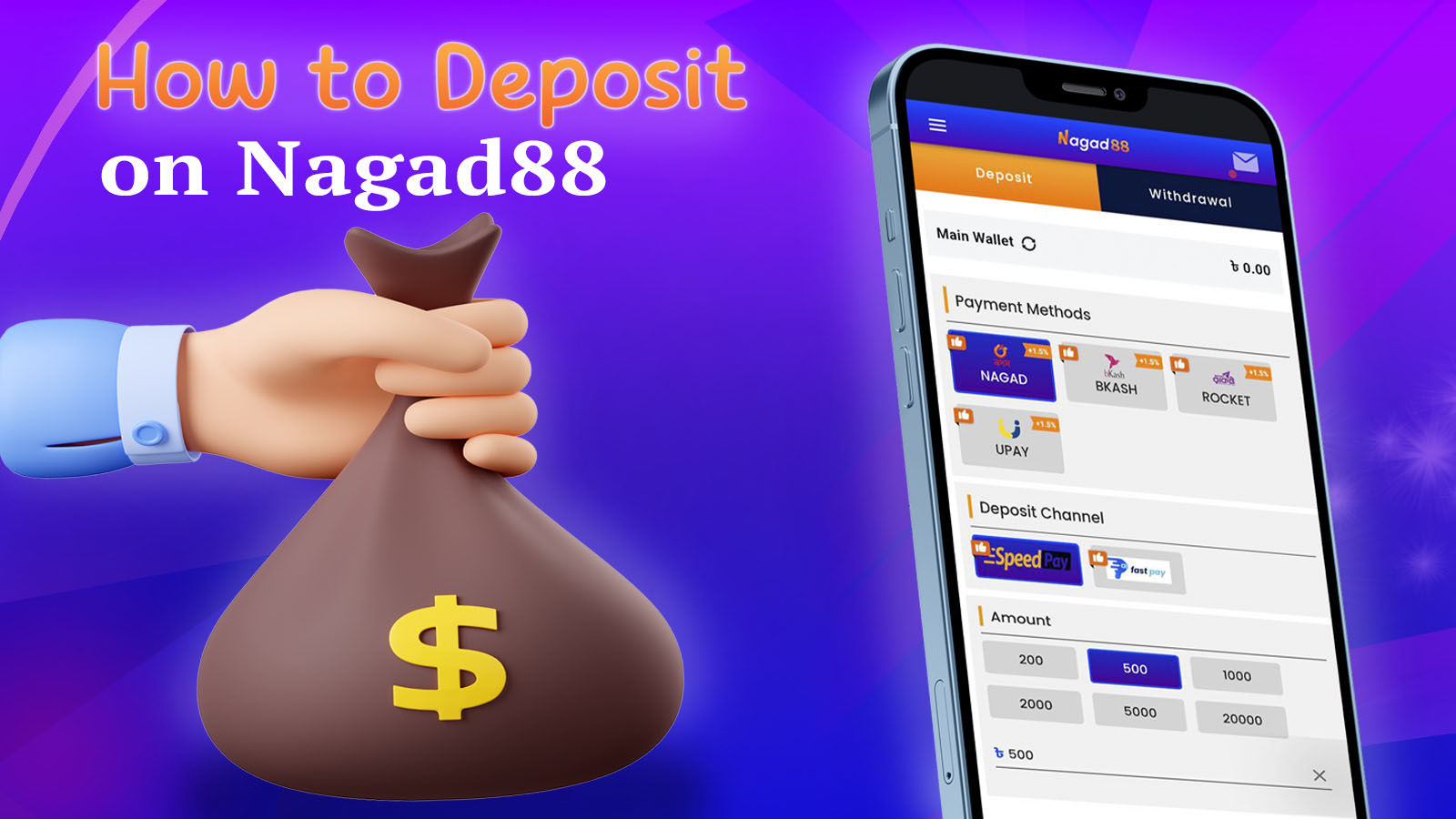 How to Make a Deposit on Nagad88