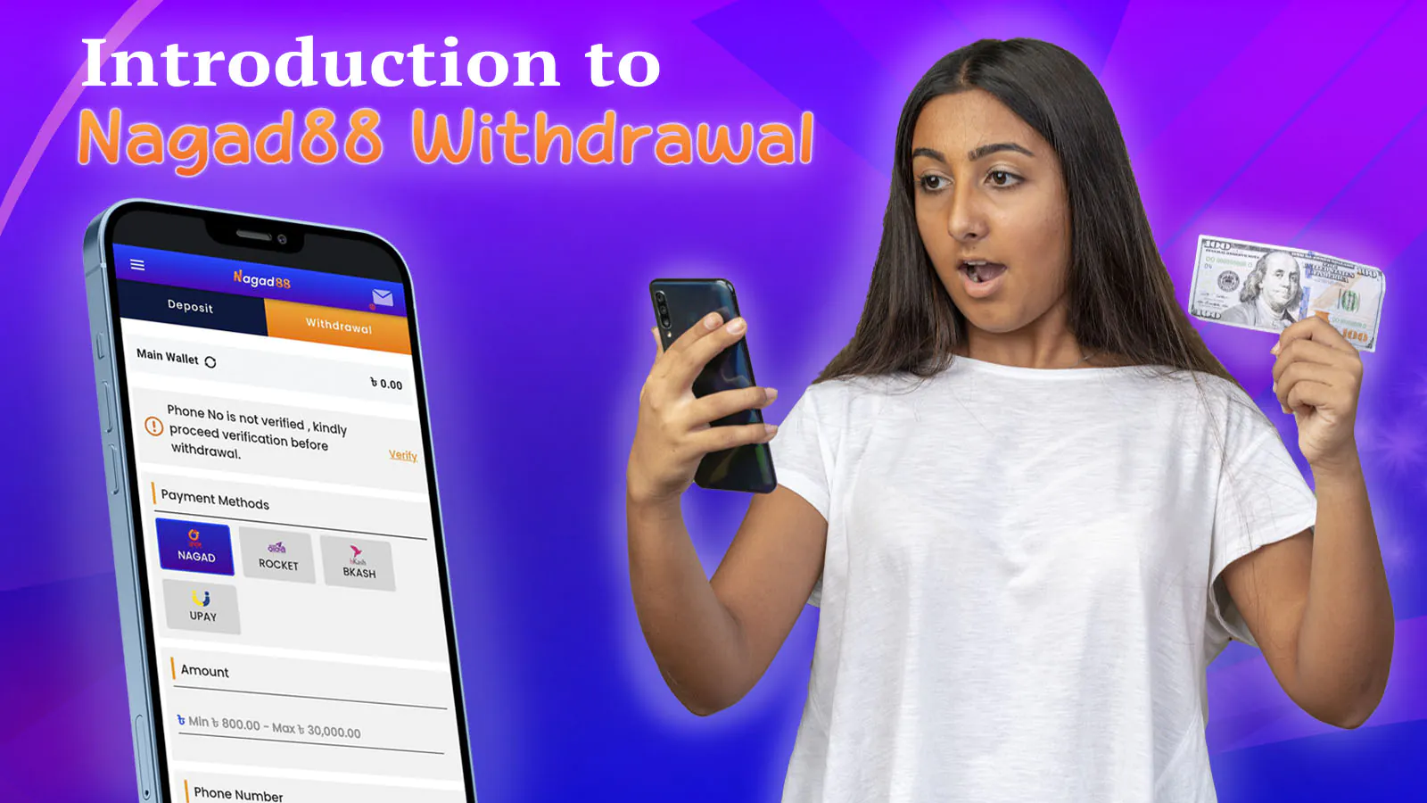 A little about withdrawing funds from the Nagad88 platform